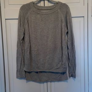 Lululemon crew neck knit sweater